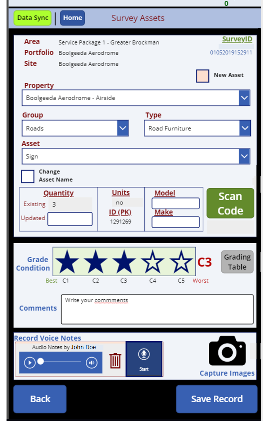 Asset Conditioning Apps